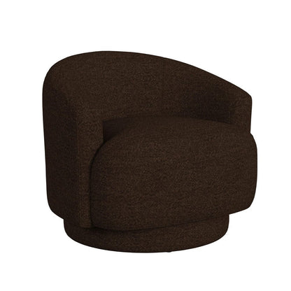 Picket House Furnishings -  Oasis Swivel Chair in JH Chocolate - U-16960-11830-101 view 1
