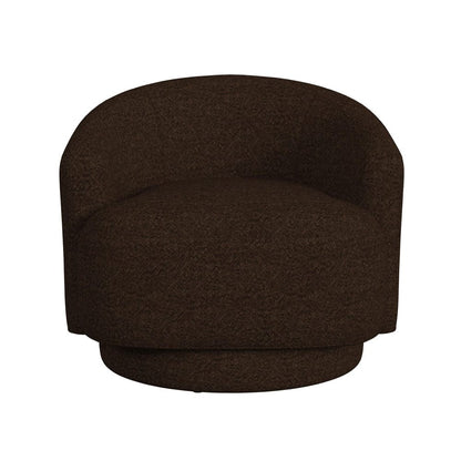 Picket House Furnishings -  Oasis Swivel Chair in JH Chocolate - U-16960-11830-101 view 2