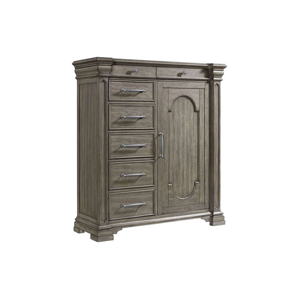 Picket House Furnishings - Paterson 1 Door and 7-Drawer Chest in Grey - B-10315-DCH veiw 1
