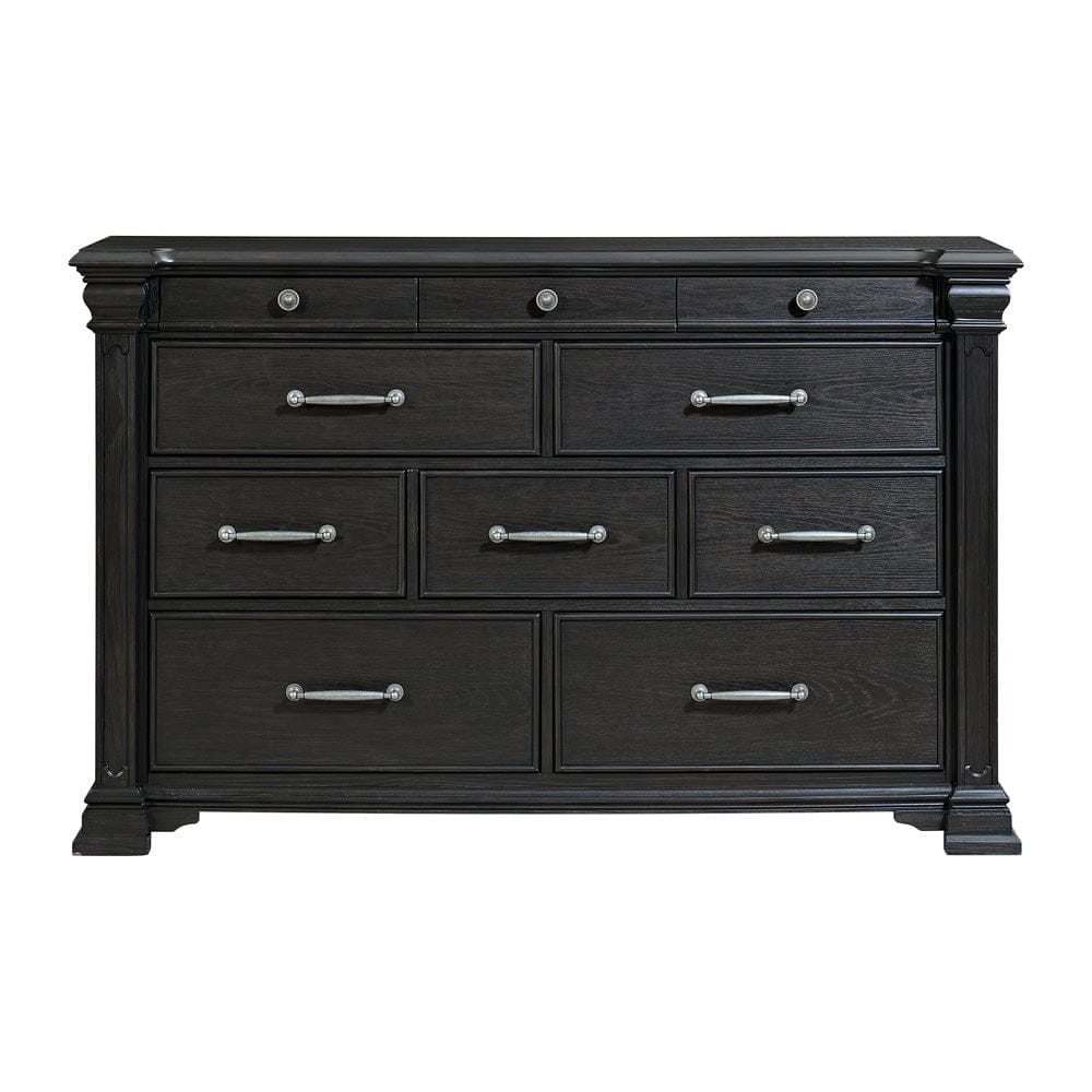 Picket House Furnishings -  Paterson 10-Drawer Dresser in Black - B.10318.DR view 2
