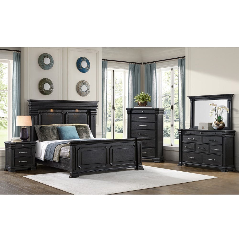 Picket House Furnishings -  Paterson 10-Drawer Dresser in Black - B.10318.DR view 3