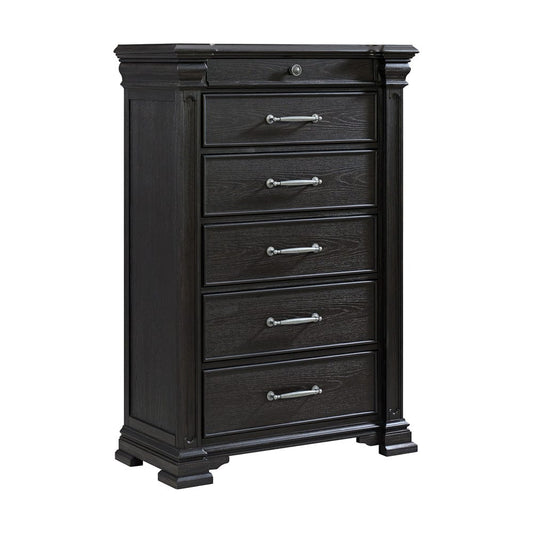 Picket House Furnishings -  Paterson 6-Drawer Chest in Black - B.10318.CH view 1