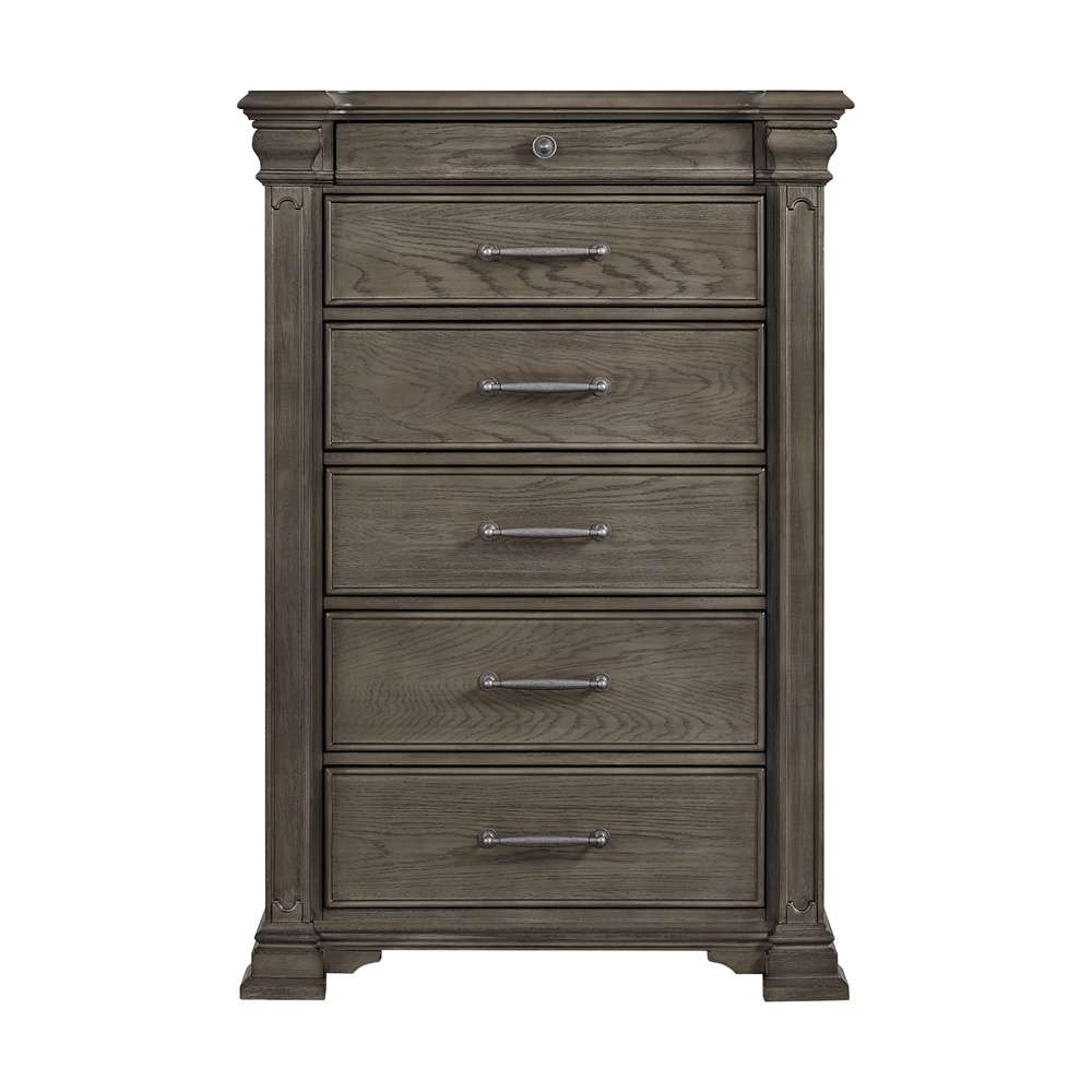 Picket House Furnishings - Paterson 6-Drawer Chest in Grey - B-10315-CH veiw 2