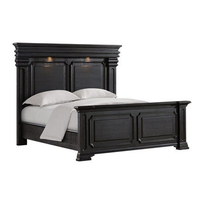 Picket House Furnishings -  Paterson Court King Bed in Black - B.10318.KB view 1