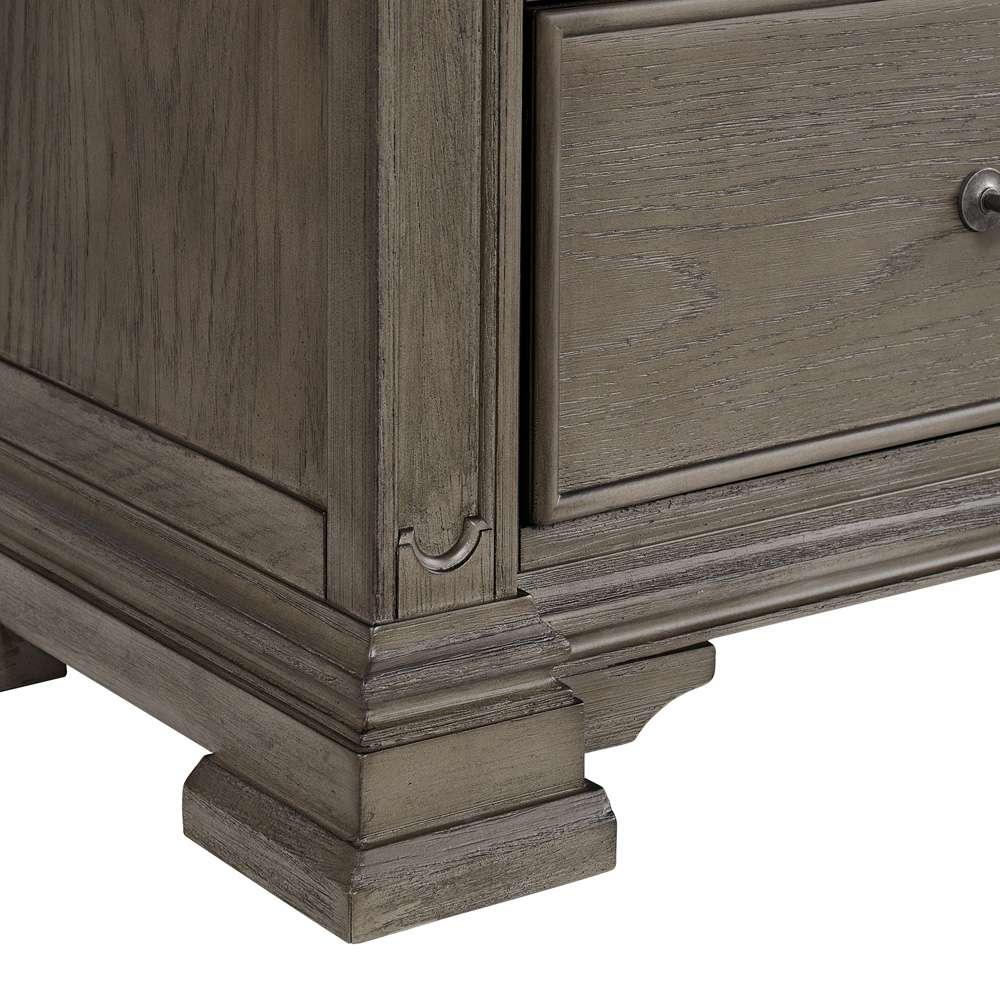 Picket House Furnishings - Paterson Dresser & Mirror in Grey - B-10315-DRMR veiw 4