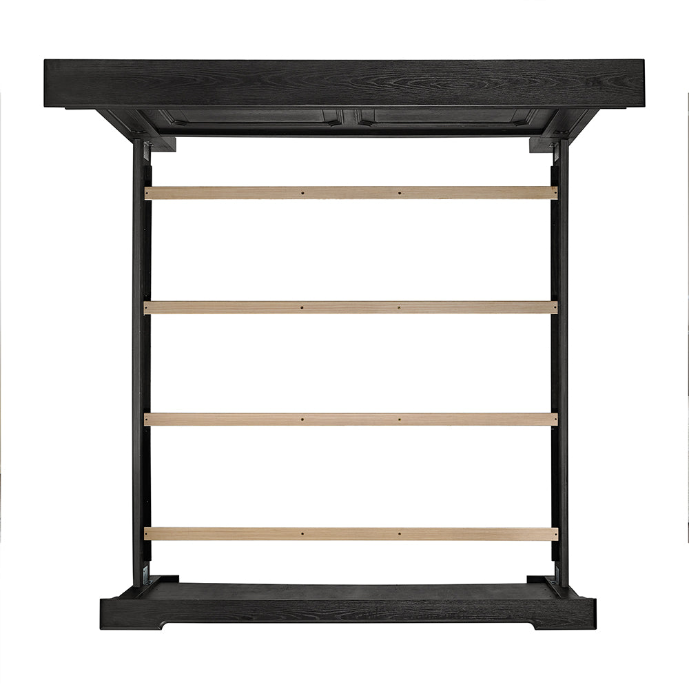 Picket House Furnishings - Paterson King 4PC Bedroom Set in Black - B.10318.KB.NSDR view 3
