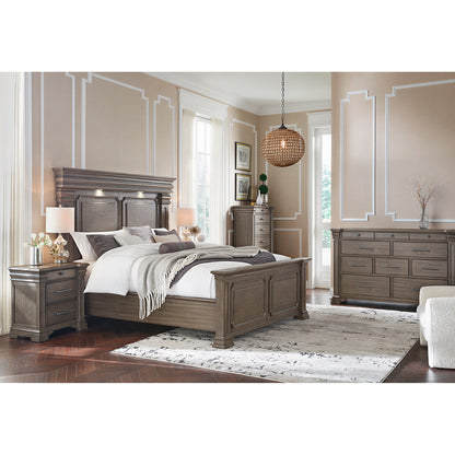 Picket House Furnishings - Paterson King 5PC Bedroom Set in Grey - B.10315.KB.NSDRC view 2