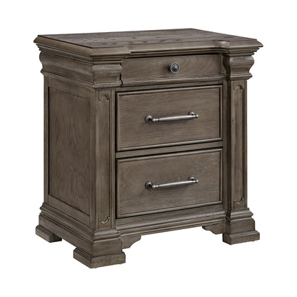 Picket House Furnishings - Paterson King 5PC Bedroom Set in Grey - B.10315.KB.NSDRC view 4