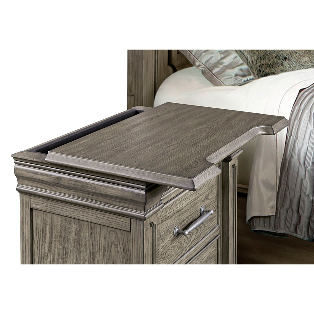 Picket House Furnishings - Paterson King 5PC Bedroom Set in Grey - B.10315.KB.NSDRC view 7