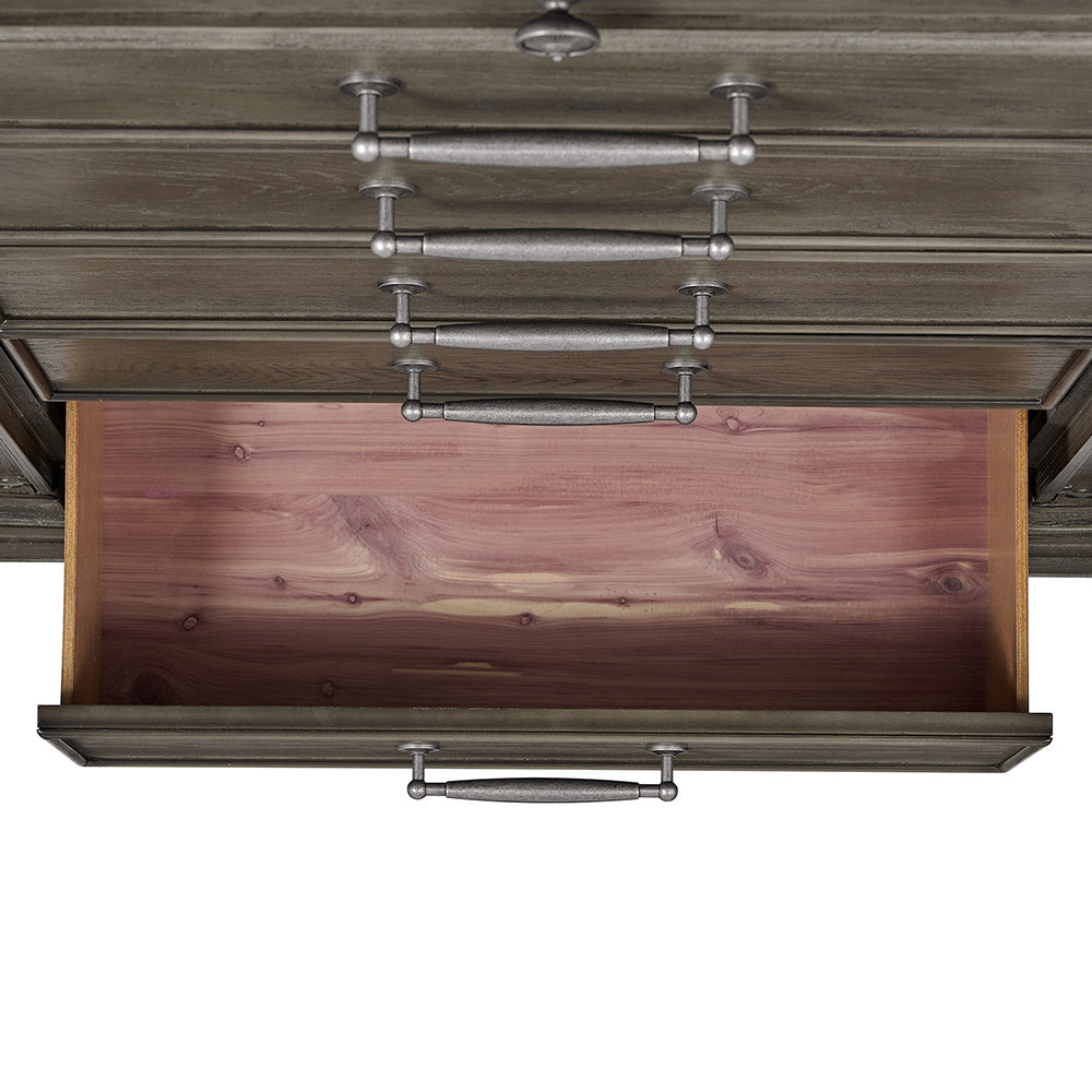 Picket House Furnishings - Paterson King 5PC Bedroom Set in Grey - B.10315.KB.NSDRC view 8
