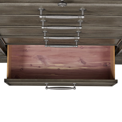 Picket House Furnishings - Paterson King 5PC Bedroom Set in Grey - B.10315.KB.NSDRC view 8
