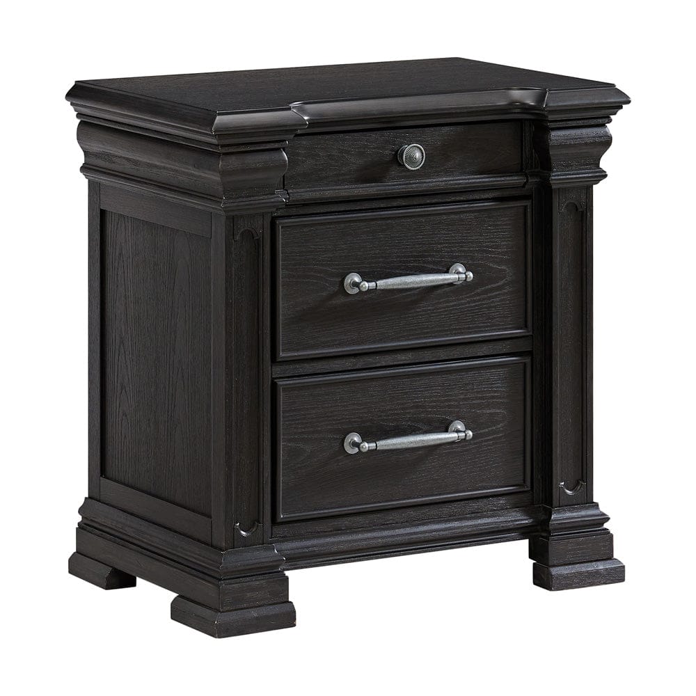 Picket House Furnishings -  Paterson Queen 5PC Bedroom Set in Black - B.10318.QB.5PC view 5
