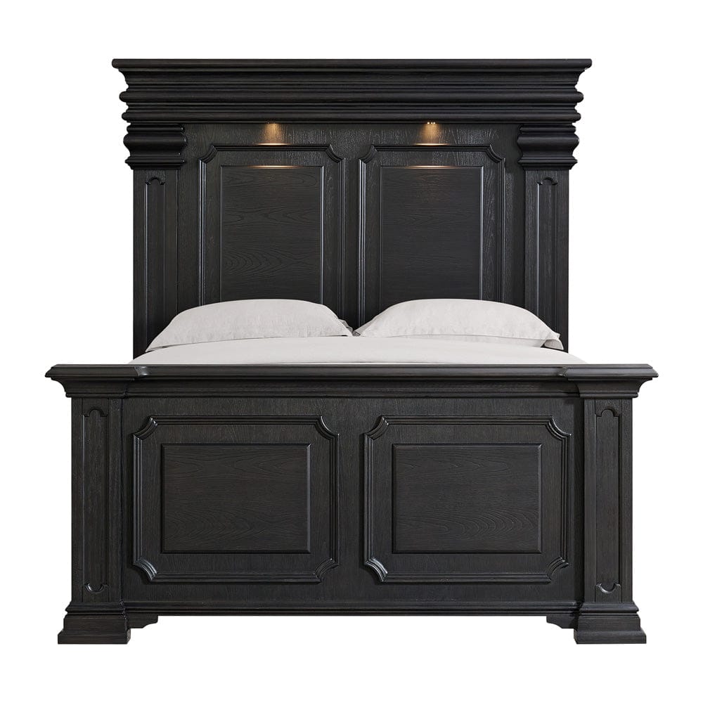 Picket House Furnishings -  Paterson Queen Bed in Black - B.10318.QB view 2