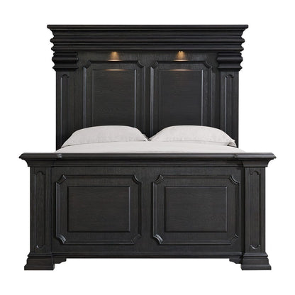 Picket House Furnishings -  Paterson Queen Bed in Black - B.10318.QB view 2