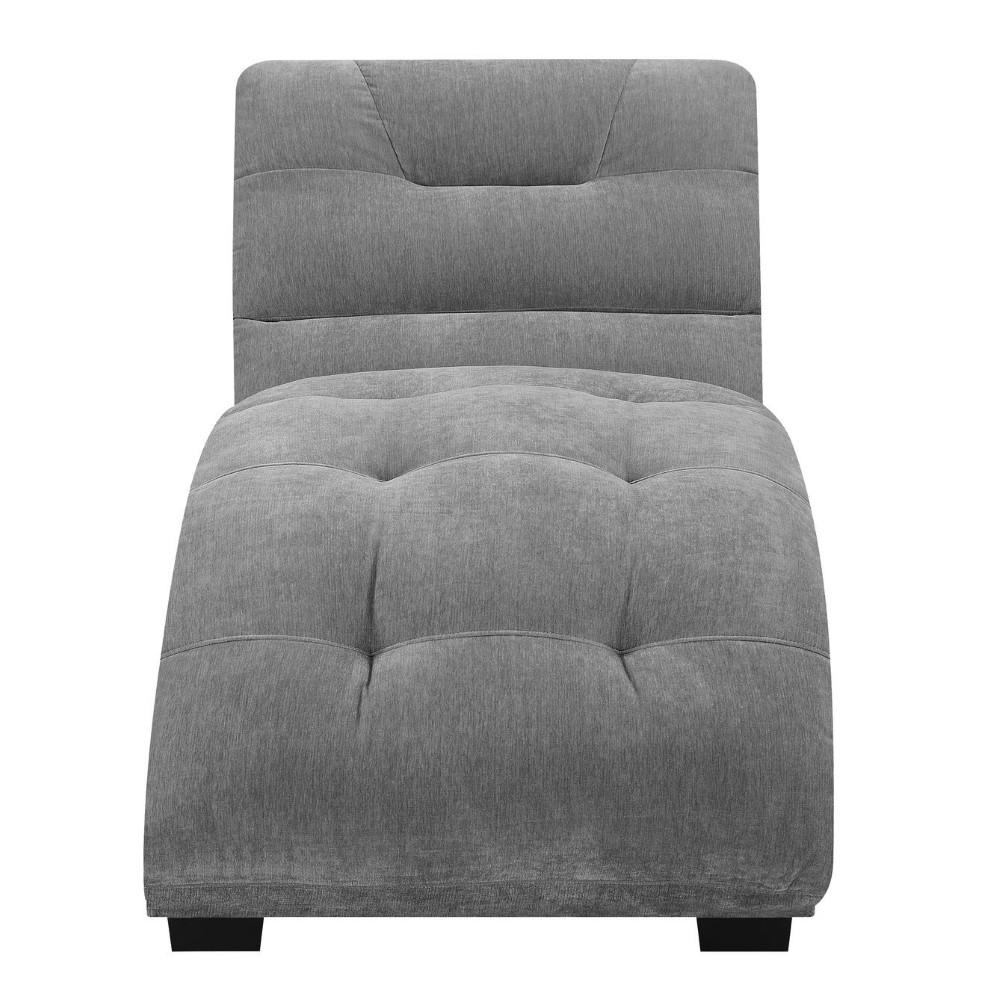 Picket House Furnishings - Paulson Chaise Lounge In Granite - UDK1746110E veiw 2