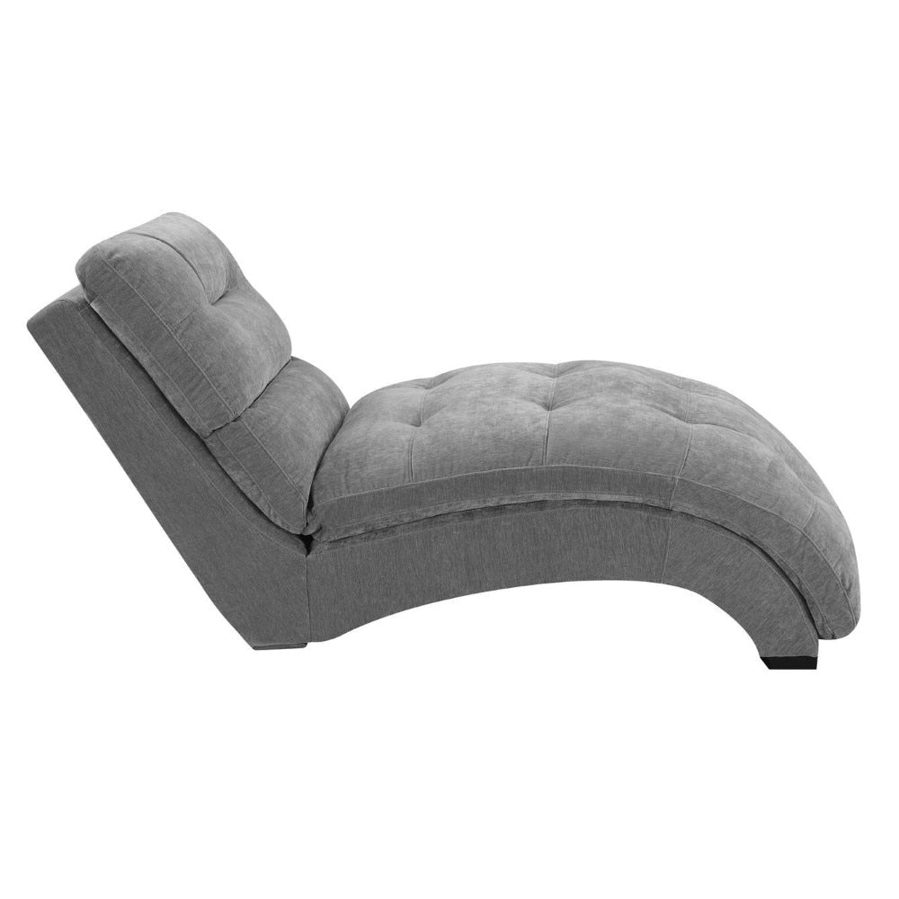 Picket House Furnishings - Paulson Chaise Lounge In Granite - UDK1746110E veiw 3