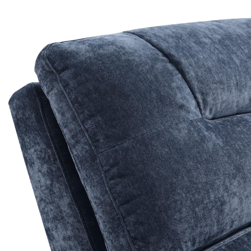 Picket House Furnishings - Paulson Chaise Lounge In Slate - UDK1742110E veiw 6