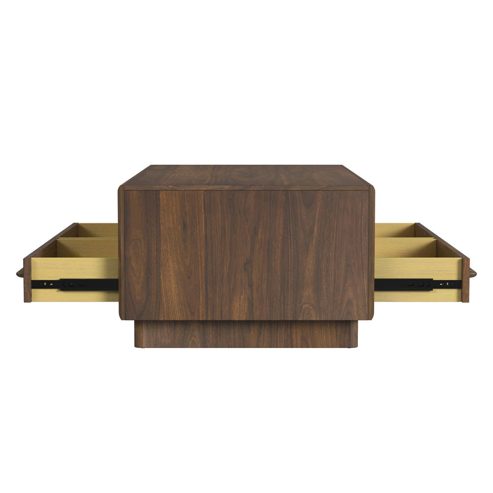 Picket House Furnishings - Perth 4-Drawer Coffee Table with Casters in Brown - T-16760-5-CT view 6