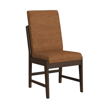 Picket House Furnishings -  Perth 6PC Standard Height Dining Set in Brown-Table, Four PU Chairs & Bench - D-16760-5-DT-6PC view 3