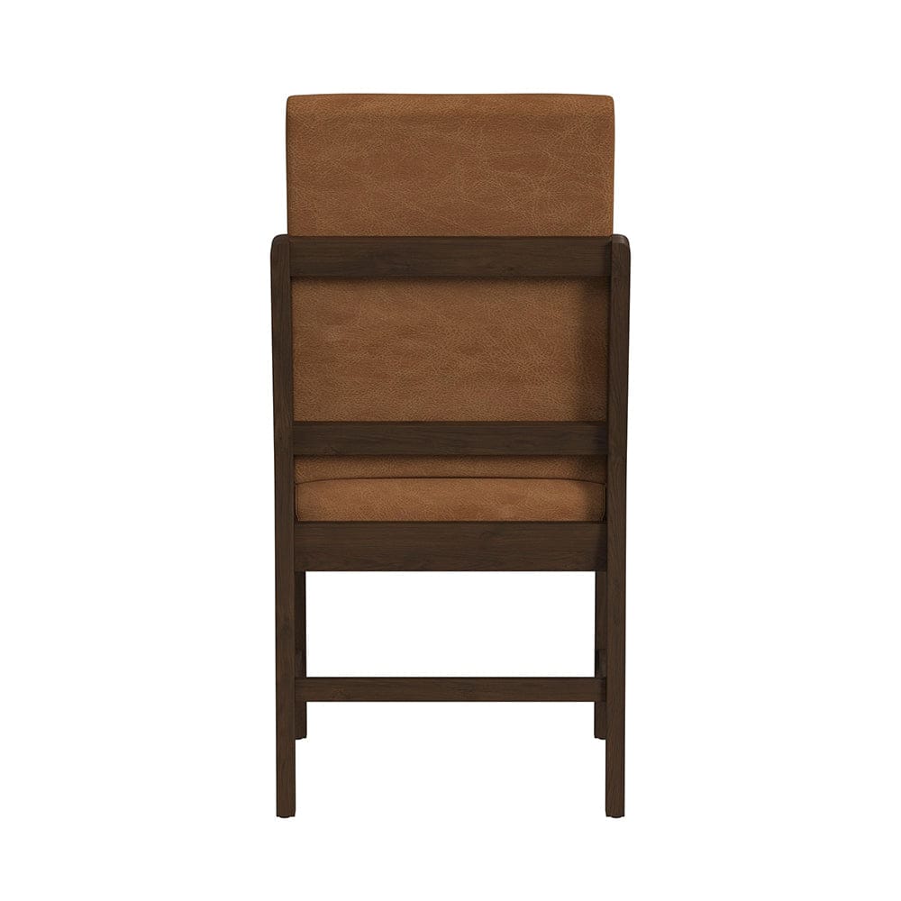 Picket House Furnishings -  Perth 6PC Standard Height Dining Set in Brown-Table, Four PU Chairs & Bench - D-16760-5-DT-6PC view 4