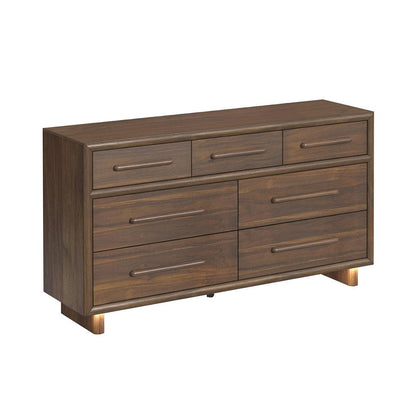 Picket House Furnishings -  Perth Dresser with LED in Brown - B-16760-5-DR view 1