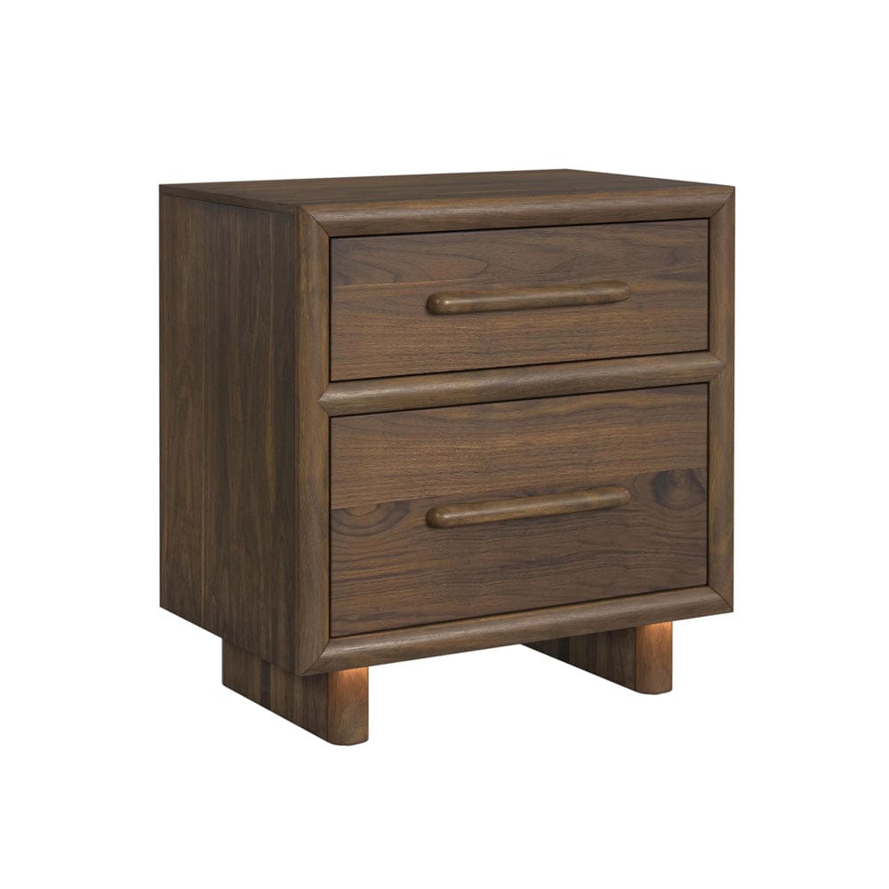 Picket House Furnishings -  Perth Nightstand with USBC and LED in Brown - B-16760-5-NS view 1