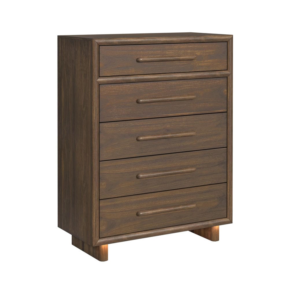Picket House Furnishings -  Perth  Queen UPH 3PC Bedroom Set with Boucle Beige and LED in Brown - B-16760-5-QUB-3PC view 3