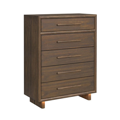 Picket House Furnishings -  Perth  Queen UPH 3PC Bedroom Set with Boucle Beige and LED in Brown - B-16760-5-QUB-3PC view 3