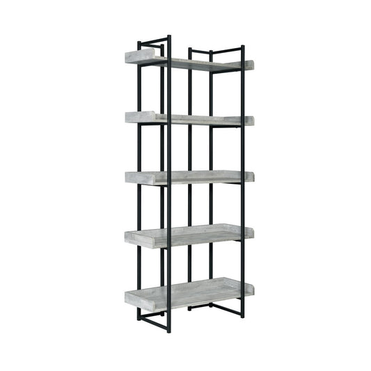 Picket House Furnishings - Peyton Bookshelf in Grey - CKPS300BS veiw 1