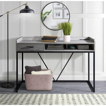 Picket House Furnishings - Peyton Desk in Grey - CKPS300DK veiw 2