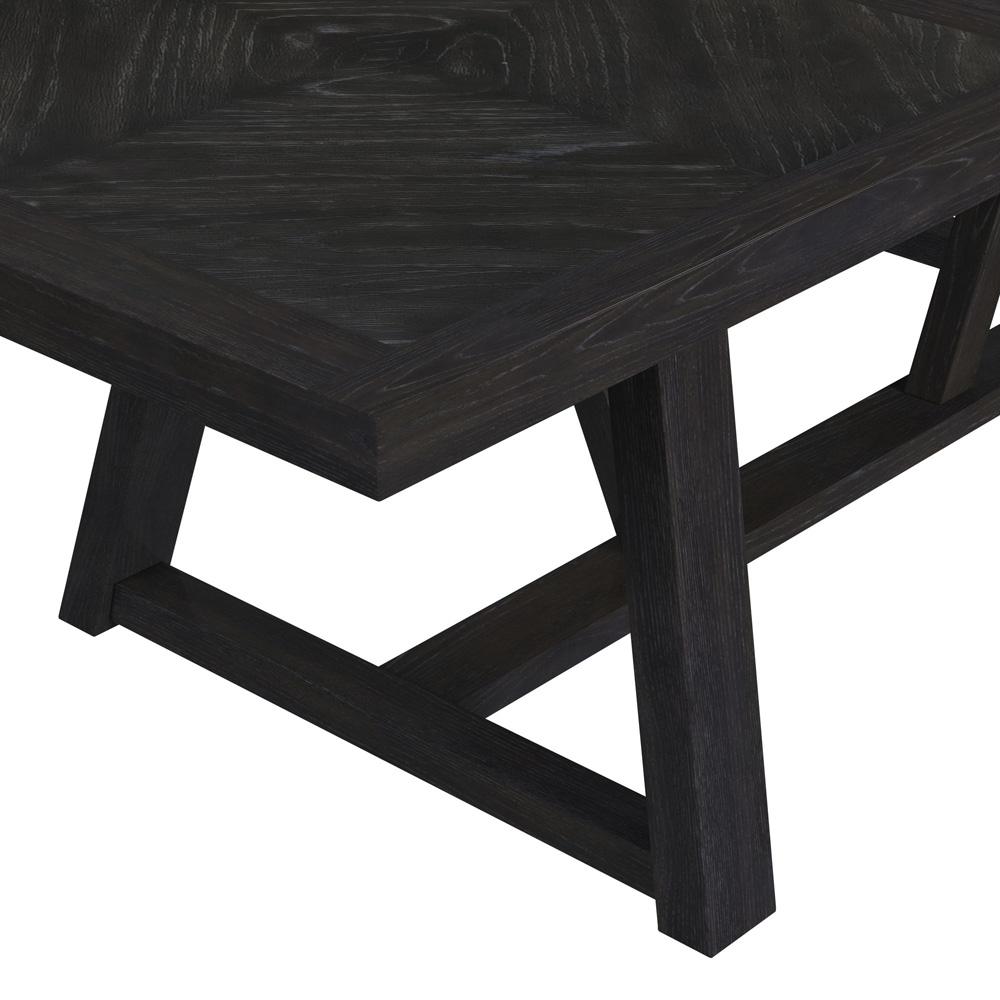 Picket House Furnishings - Pinnacle Dining Table with 22in Leaf in Charcoal - D-12980-3-DT veiw 4