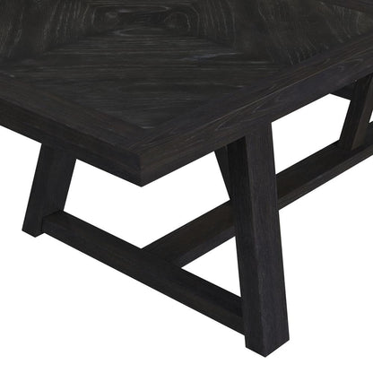 Picket House Furnishings - Pinnacle Dining Table with 22in Leaf in Charcoal - D-12980-3-DT veiw 4