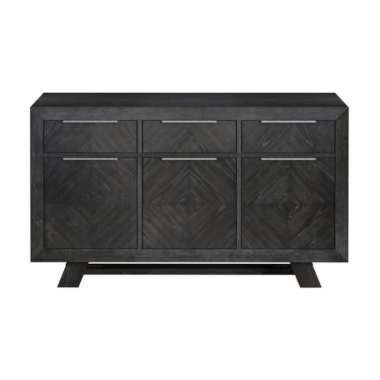 Picket House Furnishings - Pinnacle Server in Charcoal - D-12980-3-SV veiw 2