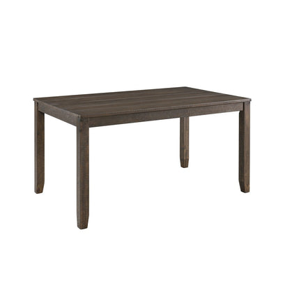 Picket House Furnishings - Powell 7Pc Dining Set Table And Six Chairs in Dark Walnut - DBR1007DS veiw 2