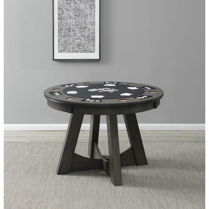 Picket House Furnishings - Princeton Round Game Table - GTPR100GT veiw 3