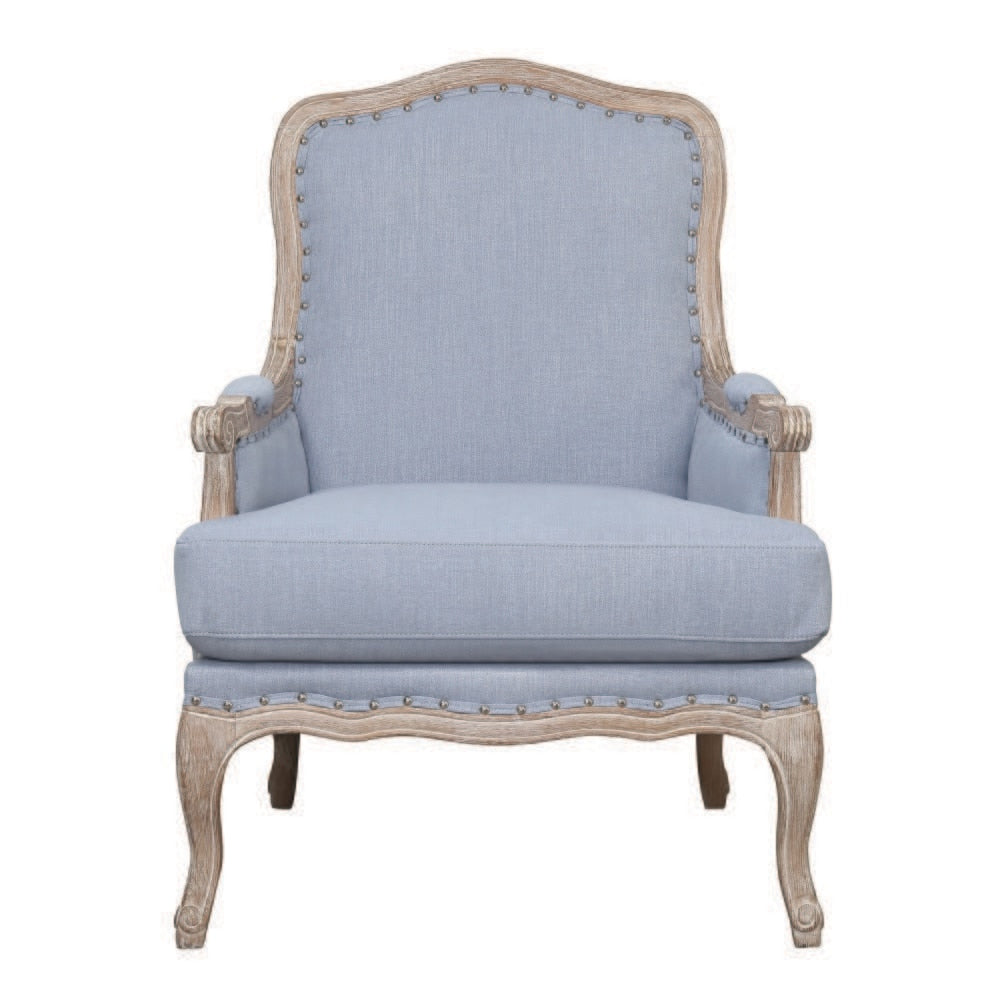 Picket House Furnishings - Regal Accent Chair in Light Blue - UAZ547100G veiw 3