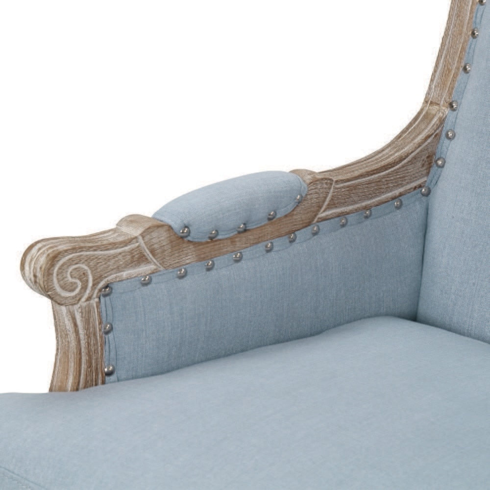 Picket House Furnishings - Regal Accent Chair in Light Blue - UAZ547100G veiw 6