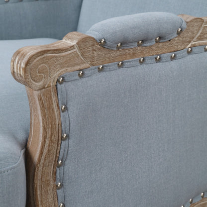 Picket House Furnishings - Regal Accent Chair in Light Blue - UAZ547100G veiw 7