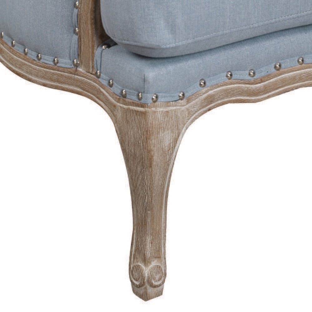 Picket House Furnishings - Regal Accent Chair in Light Blue - UAZ547100G veiw 9