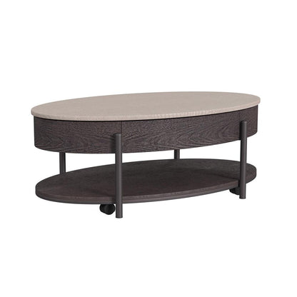 Picket House Furnishings -  Reverie Lift Top Coffee Table in White and Brown - T-10630-5-CT veiw 1