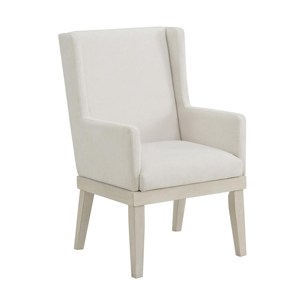 Picket House Furnishings -  Rhiannon 7PC Standard Height Dining Set in Antique White-Table, Four Chairs and Two Arm Chairs - D-11600-7-DTAC-7PC veiw 4