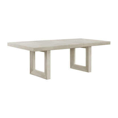 Picket House Furnishings -  Rhiannon 7PC Standard Height Dining Set in Antique White-Table and Six Chairs - D-11600-7-DT-7PC veiw 2