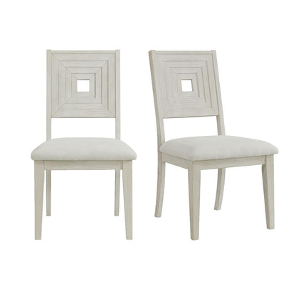 Picket House Furnishings -  Rhiannon Dining Side Chair in Antique White (2 Per Carton) - D-11600-7-SC veiw 1