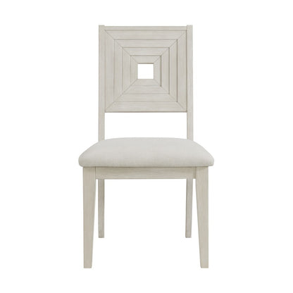 Picket House Furnishings -  Rhiannon Dining Side Chair in Antique White (2 Per Carton) - D-11600-7-SC veiw 3