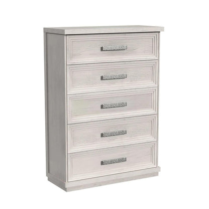 Picket House Furnishings - Rhiannon King Storage 5PC Bedroom Set in Antique White - B-11600-7-KSB-5PC veiw 4