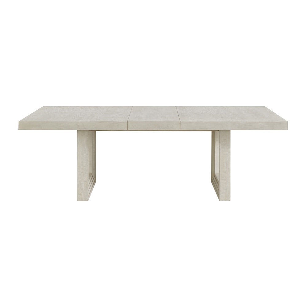 Picket House Furnishings -  Rhiannon Rectangular Dining Table with 18in Leaf in Antique White - D-11600-7-DT veiw 2