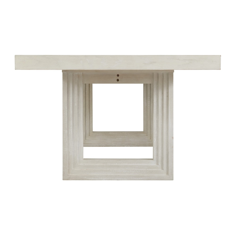 Picket House Furnishings -  Rhiannon Rectangular Dining Table with 18in Leaf in Antique White - D-11600-7-DT veiw 3