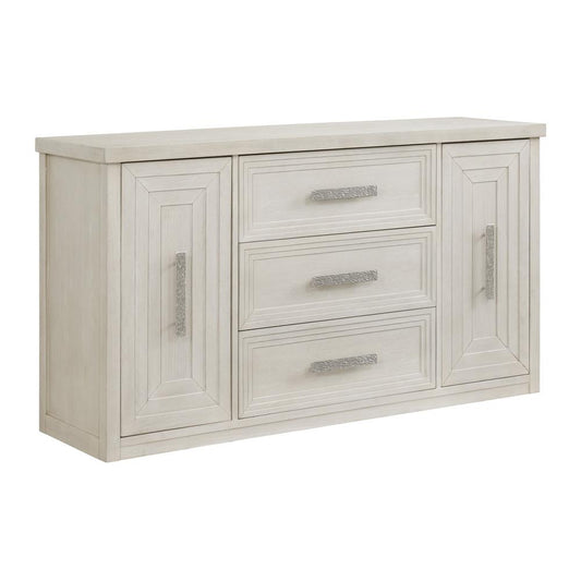 Picket House Furnishings -  Rhiannon Server in Antique White - D-11600-7-SV veiw 1