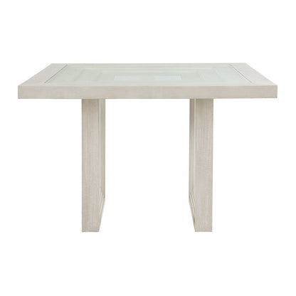 Picket House Furnishings -  Rhiannon Square Counter Table in Antique White - D-11600-7-SCT veiw 2