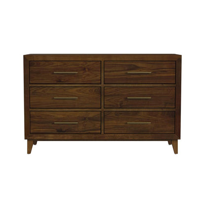 Picket House Furnishings - Riley 6-Drawer Dresser in Walnut - N-15940-5-DR veiw 2